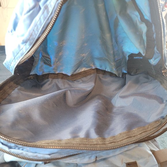 Lowe Alpine Systems Trek Small Mountaineering Backpack Blue Hiking Camp - Picture 7 of 14